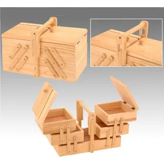 Excellent Nähkästchen Kiefernholz 30 x 18,5 cm