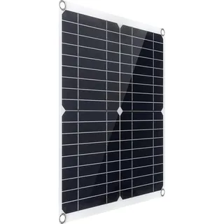 Kkmoon - Tragbares 300W flexibles Solarpanel-Kit - Monokristallines Solarpanel mit 40A Controller, doppelten USB-Anschlüssen, DC5521-Schnittstelle