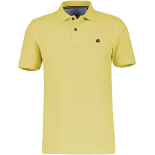 Lerros Poloshirt für Herren, in *Cool & Dry* Piquéqualität - Faded Yellow - L