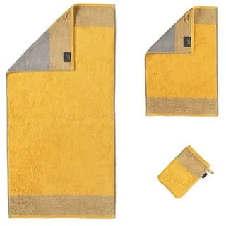 Waschhandschuh 16 x 22 cm curry