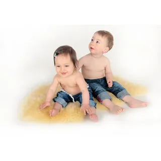 Kaiser Naturfelle Babylammfell medizin hochwollig ca. 90/100 cm 68117