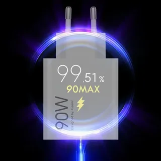 Original Xaomi 15T 15T Pro 90w HyperCharge Usb C Adapter Schnellladegerät MDY-15-EK - Weiß