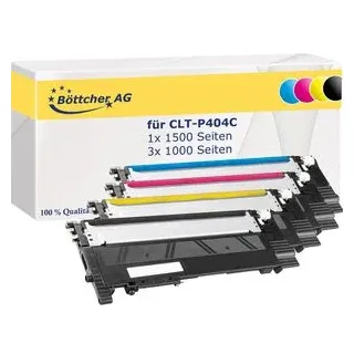 kompatibel für Samsung CLT-P404C Multipack schwarz, cyan, magenta, gelb