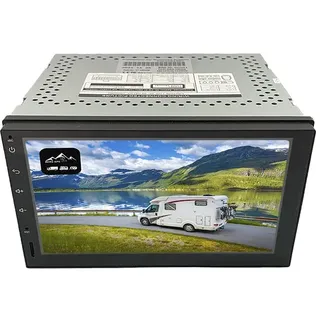 berggps - 2-DIN Unterputz LKW/Wohnmobil Navigation- Carplay Android Auto - DAB Radio -WiFi - Wohnmobil Stellplätze/APPS - Europa