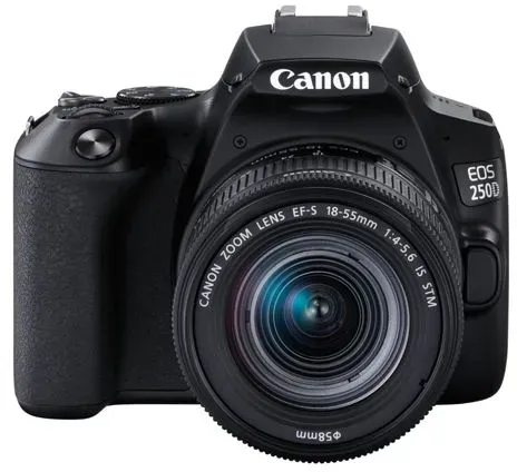 Canon EOS 250D Kit schwarz + EF-S 18-55 IS STM