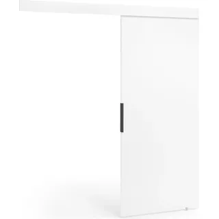 Schiebetür VIND 76/70 cm Weiß Schiebetürsystem mit SoftClose Laufschiene Set Schwebetür SoftStop - Weiß