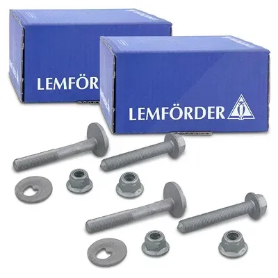 Lemförder 2x Schraubensatz Querlenker Hinterachse 10-tlg. [Hersteller-Nr. 3800001] für Skoda, VW, Seat, Audi