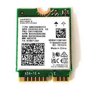 Intel Wi-Fi 7 R2 BE213 2230 2x2 BE+BT No vPro,
