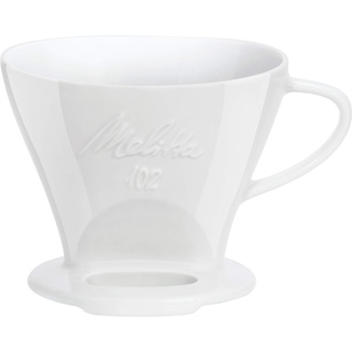 Melitta Porzellan Kaffeefilter 102 weiß