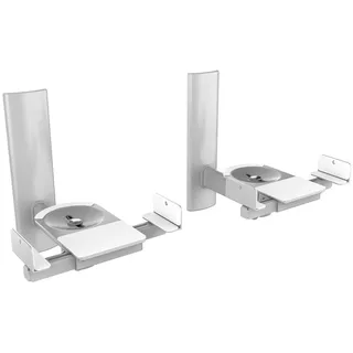 Ricoo 2X Lautsprecherwandhalterungen Universal Lautsprecher Wandhalterungen Schwenkbar Neigbar LH023-S Halterung Boxen Wand Halter Boxenhalterung Set bis Max. 25-Kg Wandhalter Speaker Wall Mount