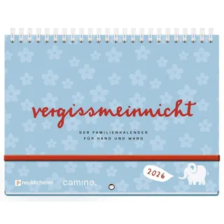 Neukirchener Aussaat vergissmeinnicht 2026 - Der Familienkalender für Hand und Wand