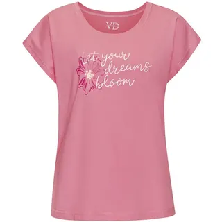 VIVANCE DREAMS Damen Pyjamaoberteil pink Gr.36/38
