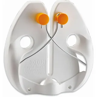 Friedr. Dick DICK Rapid Steel HyperDrill II Schärfstäben (Messerschärfer, einfaches durchziehen, mit Zugfedern, feine Züge der Schärfstäbe, Messerzubehör) 90081400, Weiß