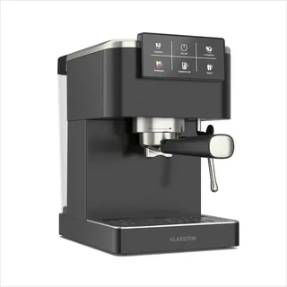 Klarstein SteelPresso Touch Siebträgermaschine Schwarz