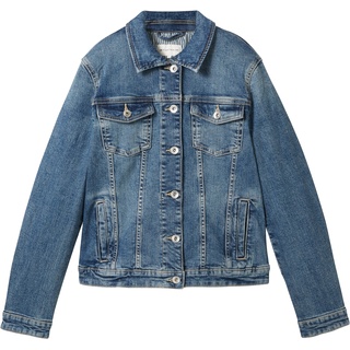 Tom Tailor Authentic Jeansjacke Used Dark Stone Blue Denim M