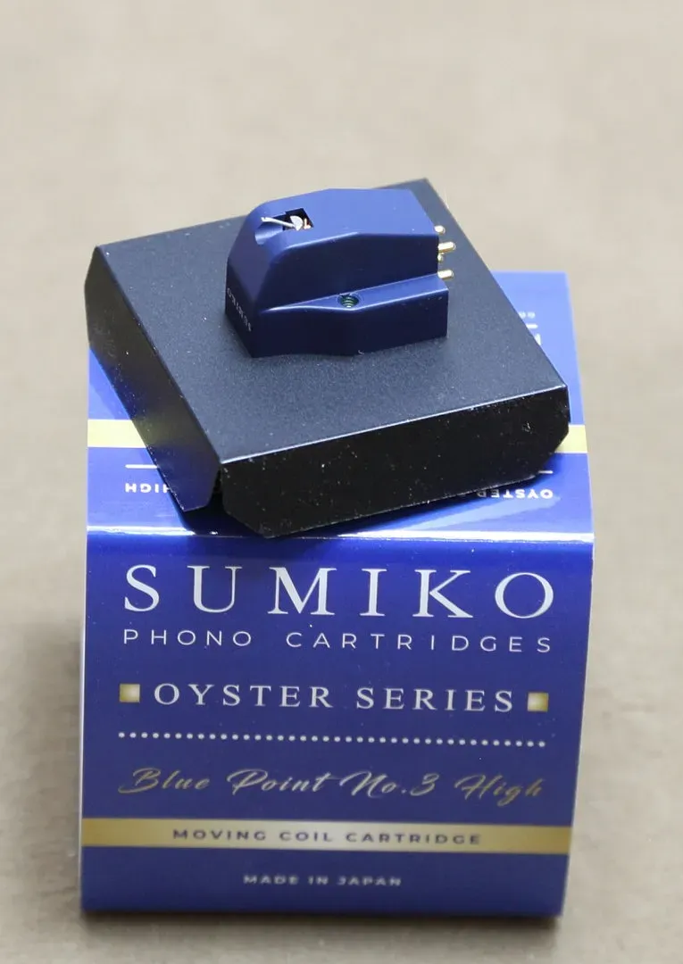Sumiko Blue Point No. 3 High-output MC-Tonabnehmersystem elliptisch