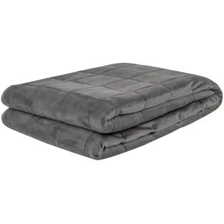 Generisch Gewichtsdecke 140x200 cm Geborgenheit GRAU Ruhe Reduziert Stress ermöglicht einen erholsamen Schlaf