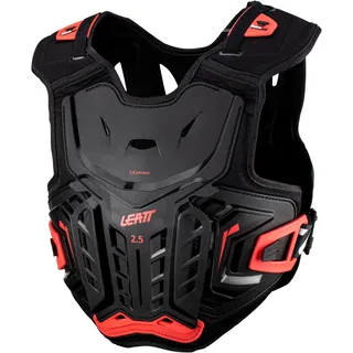 Leatt 2.5 Junior, Brustprotektor Kinder - Schwarz/Rot - S/M