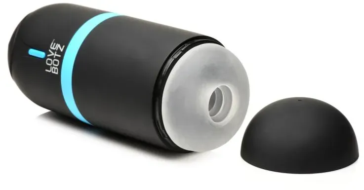 THE MILKER - Mega-Pod Saugmasturbator - Schwarz Schwarz
