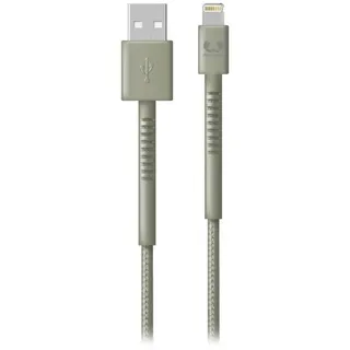 Fresh 'n Rebel Männlich Gerade Lightning auf USB A 2 m (Grün)