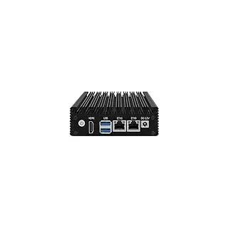 HUNSN Micro Firewall Appliance, Mini PC, pFsense, Mikrotik, OPNsense, Untangle, VPN, Router PC, Intel Celeron N3050, RJ13, AES-NI, 2 x Realtek RTL8111H LAN, HDMI, 2 x USB3.0, 8G RAM, 128G SSD