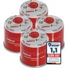 EVOCAMP 4x 500g Propan/Butan Gaskartusche mit Schraubventil - Zuverlässige Energie für Camping und Outdoor