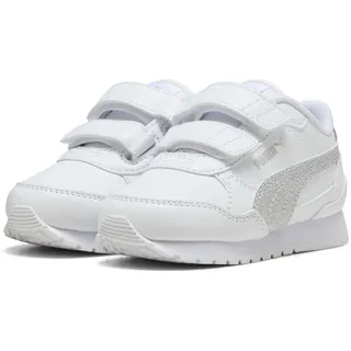 Puma ST Runner v4 Glitter Sneakers Mädchen PUMA grau|weiß 21 (UK 4.5C)