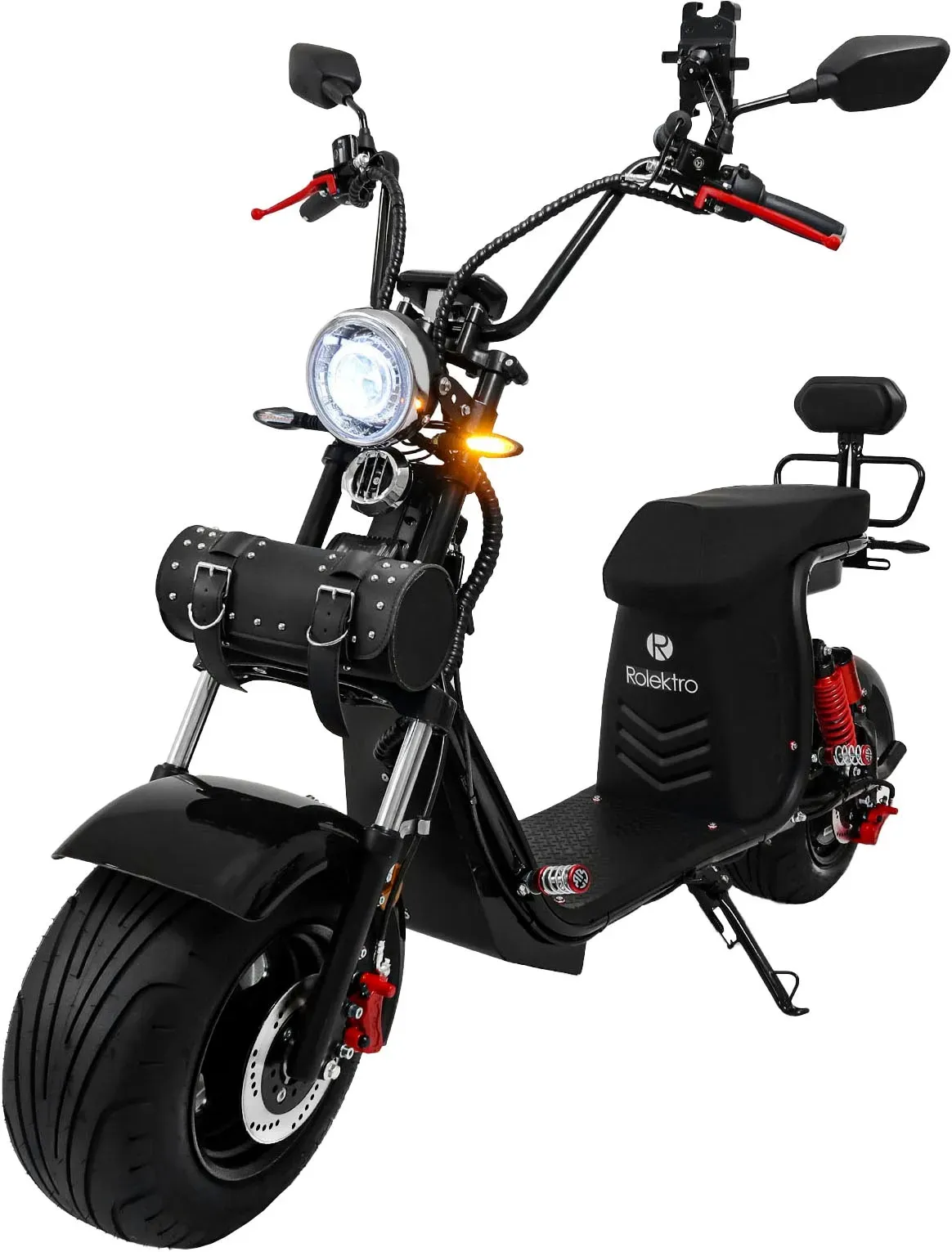 Elektro Scooter Erwachsene E Roller, E Scooter 48V 15Ah, Elektroscooter Lebensdauer der Batterie 55KM Elektroroller, 9 Zoll Luftreifen Elektro e-Scooter, Offroad Elektro Scooter, G2 PRO