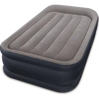 Intex Deluxe Pillow Rest Luftbett mit Pumpe Gästebett Luftmatratze 191x99x42cm selbstaufblasend -