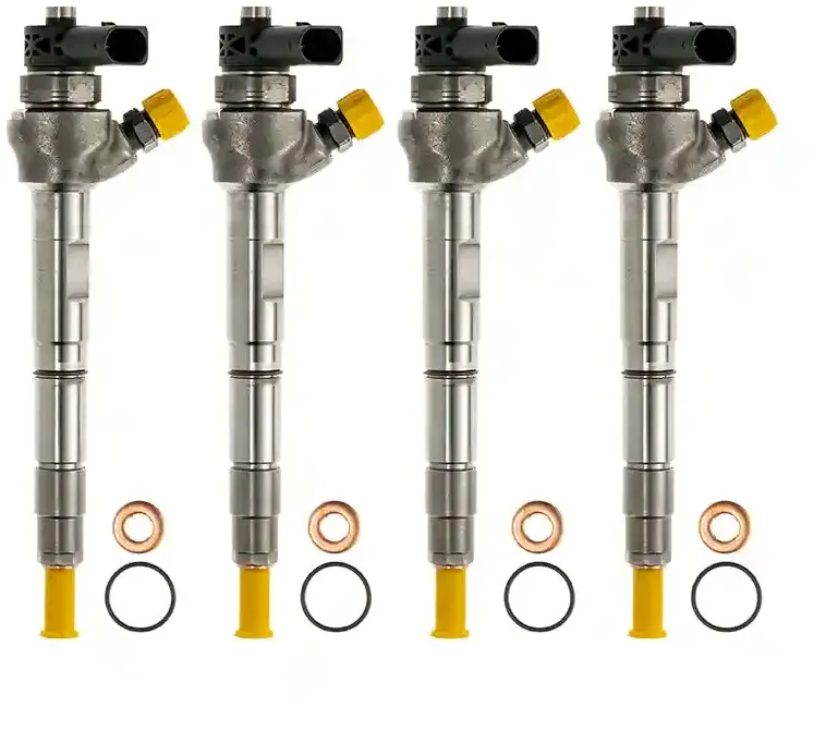 4X 0445110469 Injektor Volkswagen, Audi, Seat, Skoda 2.0 TDI Bosch (04L130277AC, 04L130277, 0445110468)