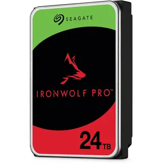 Seagate IronWolf Pro NAS HDD ST24000NT002 - 24 TB 3,5 Zoll SATA 6 Gbit/s CMR
