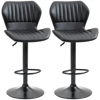 Homcom Barhocker 360° drehbare Barstühle