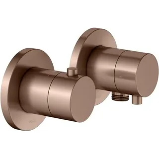 Keuco EDITION 400 Thermostatarmatur Set UP 2-Wege mit Schlauchanschluss, 51553291121