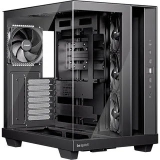 be quiet! Light Base 500 Schwarz Midi Tower Gaming Gehäuse mit Seitenfenster