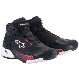 Alpinestars Cr-x Drystar® Motorradschuhe - Black / White / Diva Pink - EU 41