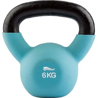 Crivit Kettlebell Gusseisen 6 kg blau