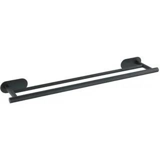Wenko Turbo-Loc® Badetuchstange Duo Mod. Orea Black Matt, 60 cm Badzubehör (51.99 € / )
