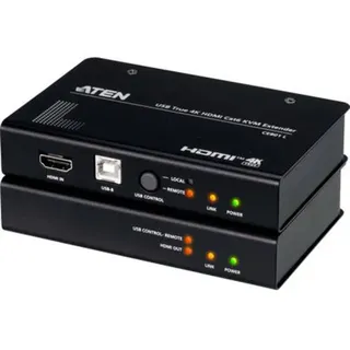 ATEN CE801 KVM Cat.6 Konsolen-Extender, USB HDMI True 4K bei 70m) (CE801)