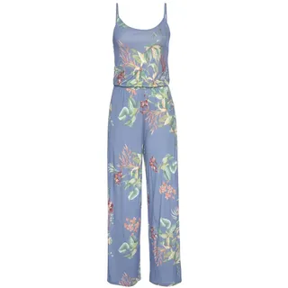 Buffalo Jumpsuit Damen blau bedruckt Gr.36