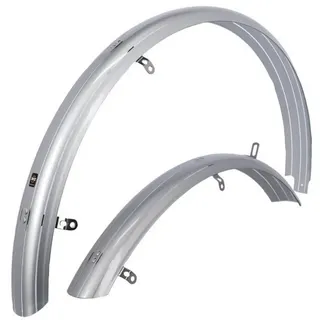28" 65mm Schutzblechset silber (11820)