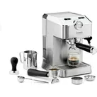 Caso Espresso Gourmet, Siebträgermaschine, Silber