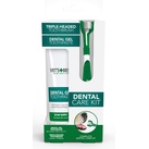 Vet's Best® Zahnpflege Set für Hunde - Zahnbürste und Zahnpasta, Zahnreinigung Frische Atmung Gel Kit