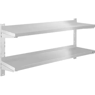 Royal Catering Wandbord - 2 Ablagen - 120 cm