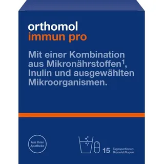 Orthomol Immun Pro Granulat / Kapseln 15 St.
