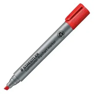 Staedtler Lumocolor 356 B-2 2-5mm Keilspitze rot