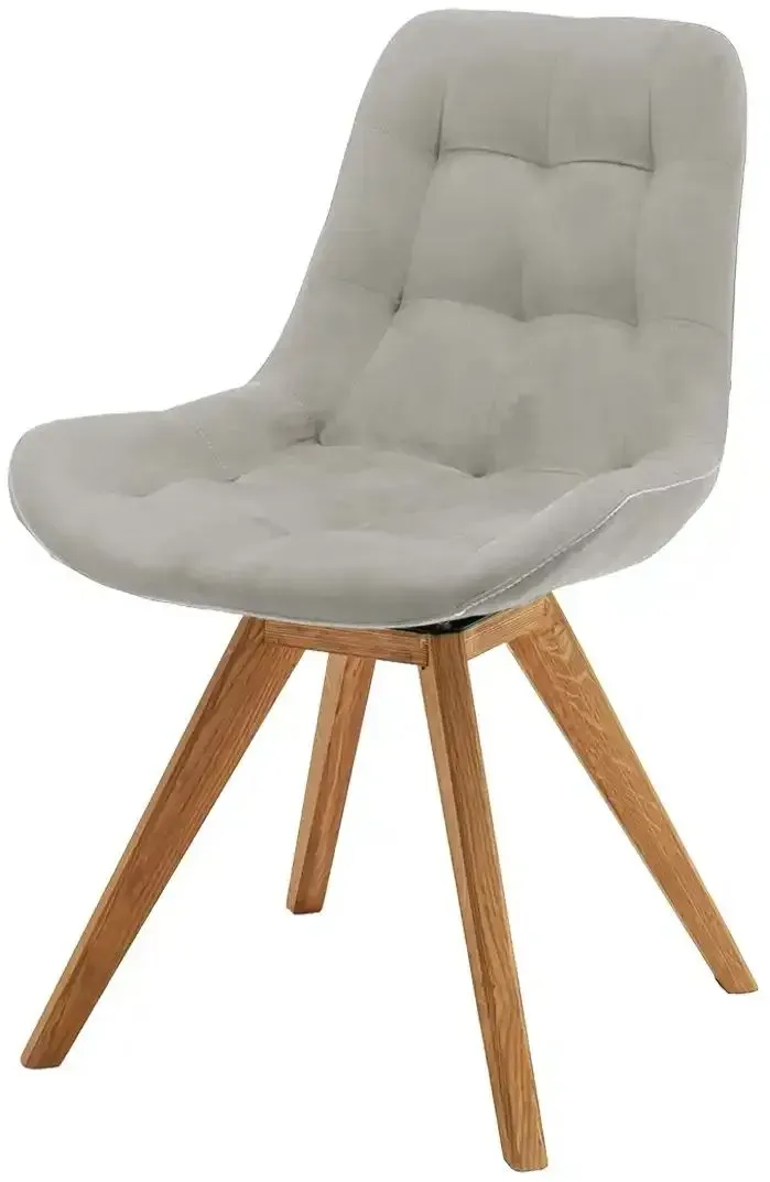 Woodford Esszimmerstuhl mit erhöhter Sitzkante Bennet , grau , Maße (cm): B: 56 H: 84 T: 63.0