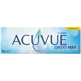 Acuvue Oasys Max 1-Day Multifocal (30 Linsen) PWR:4, BC:8.4, DIA:14.3, ADD:Low