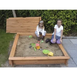 Promadino Sandkasten Tessa mit Abdeckung groß (356/71)