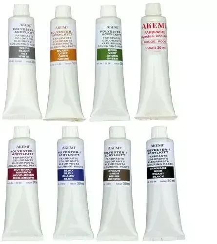 AKEMI Farbpasten, einzeln, 30 ml - Art.-Nr. / Farbe: 11267 / rot
