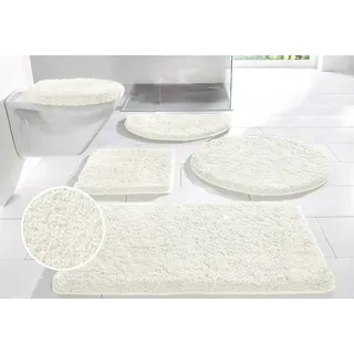 Badematte »Sanremo«, Badvorleger, Badezimmer Teppich, sehr weich durch Microfaser, Badematten auch als 3-tlg. Set erhältlich